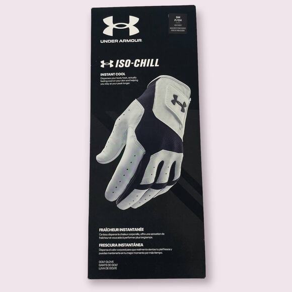 Under Armour Men's UA Iso-Chill Golf Gloves Right Hand Small Black - Picture 1 of 3